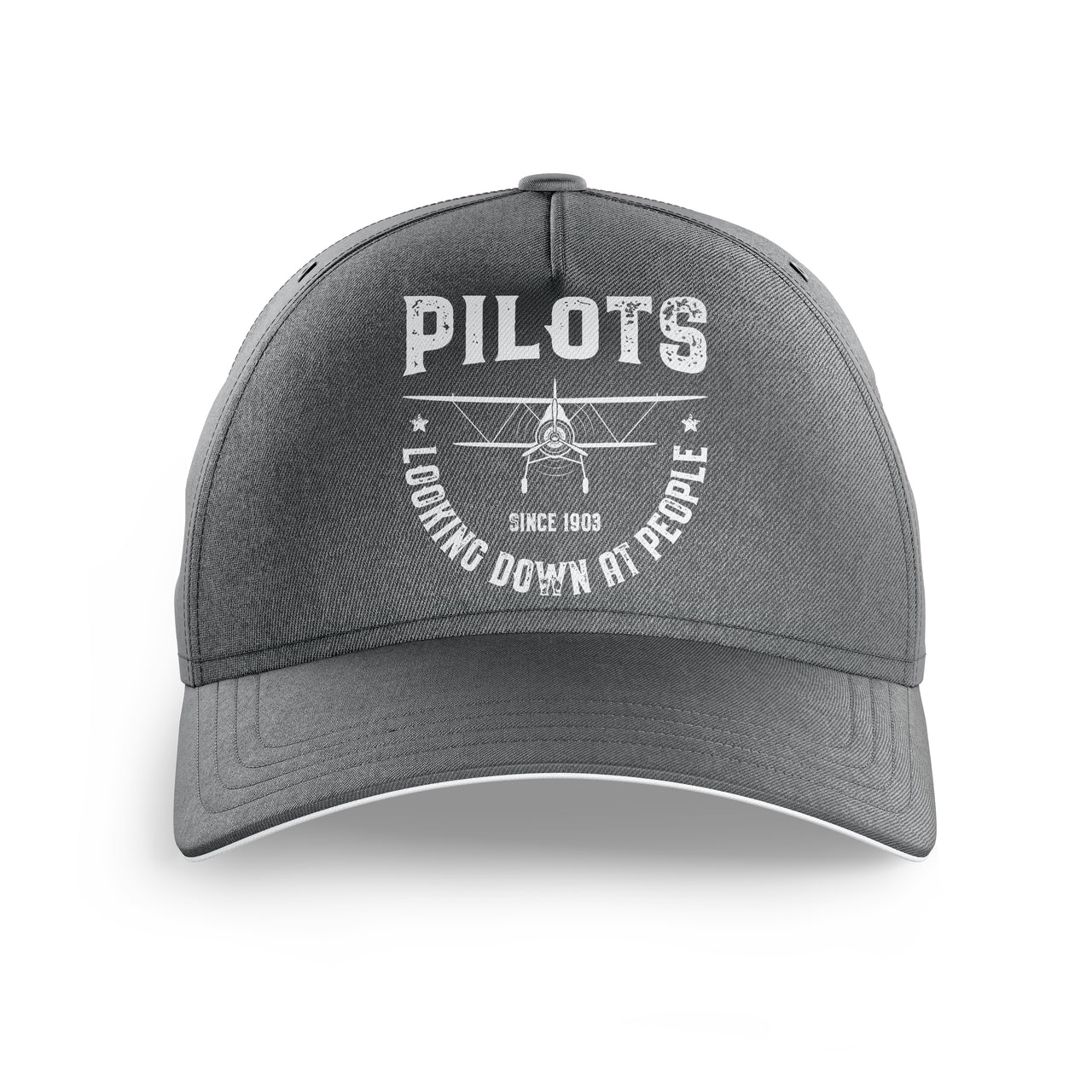 Pilots Looking Down at People Since 1903 Printed Hats