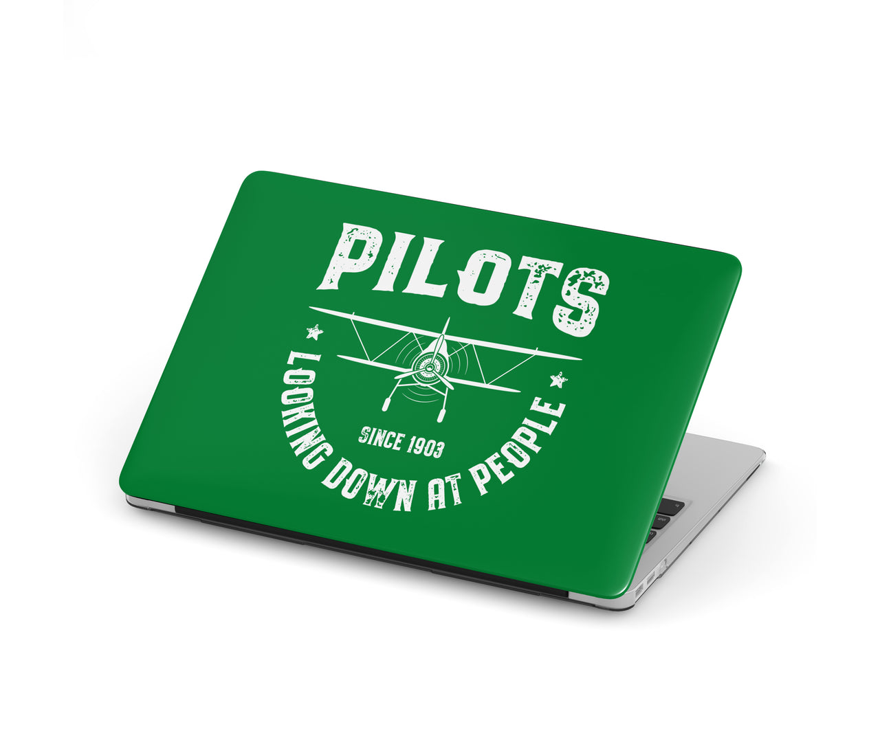 Pilots Looking Down at People Since 1903 Designed Macbook Cases