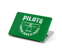 Thumbnail for Pilots Looking Down at People Since 1903 Designed Macbook Cases