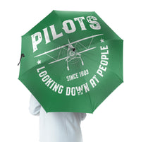 Thumbnail for Pilots Looking Down at People Since 1903 Designed Umbrella