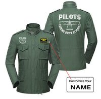 Thumbnail for Pilots Looking Down at People Since 1903 Designed Military Coats