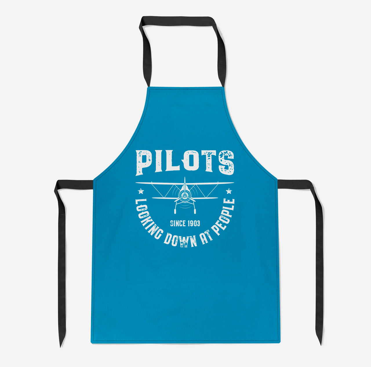 Pilots Looking Down at People Since 1903 Designed Kitchen Aprons