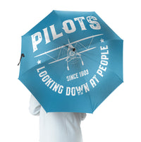 Thumbnail for Pilots Looking Down at People Since 1903 Designed Umbrella