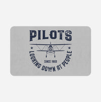 Thumbnail for Pilots Looking Down at People Since 1903 Designed Bath Mats