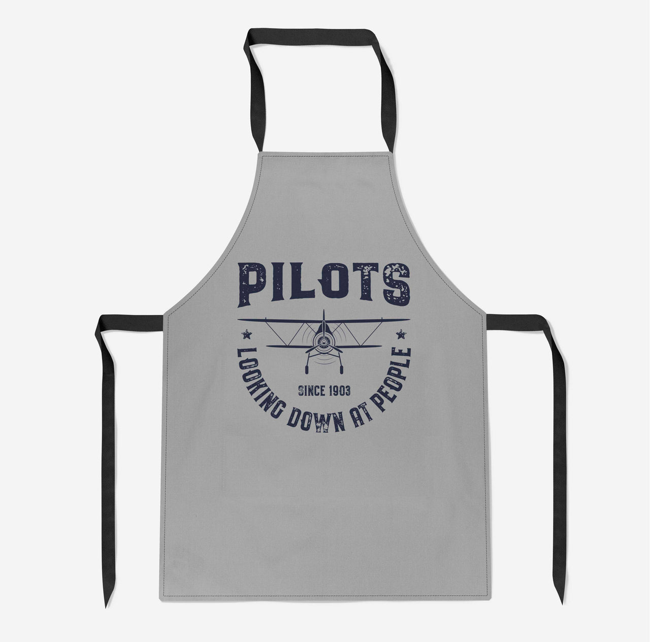 Pilots Looking Down at People Since 1903 Designed Kitchen Aprons