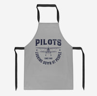 Thumbnail for Pilots Looking Down at People Since 1903 Designed Kitchen Aprons