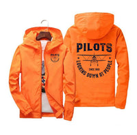 Thumbnail for Pilots Looking Down at People Since 1903 Designed Windbreaker Jackets