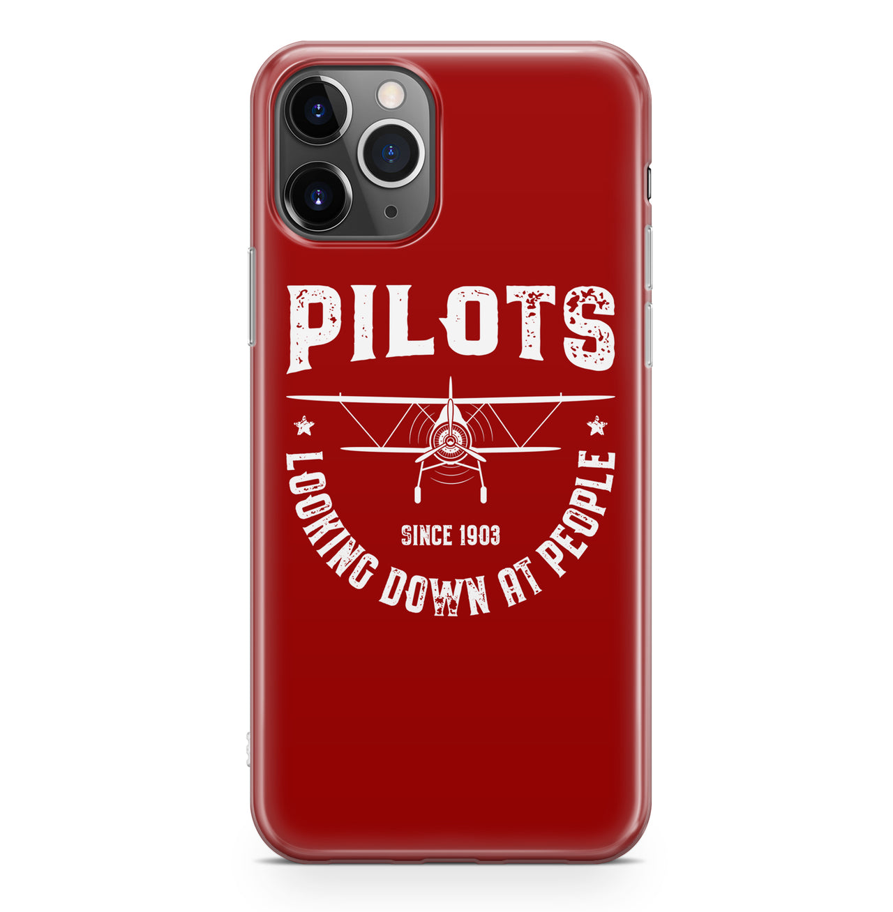 Pilots Looking Down at People Since 1903 Designed iPhone Cases