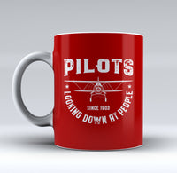 Thumbnail for Pilots Looking Down at People Since 1903 Designed Mugs