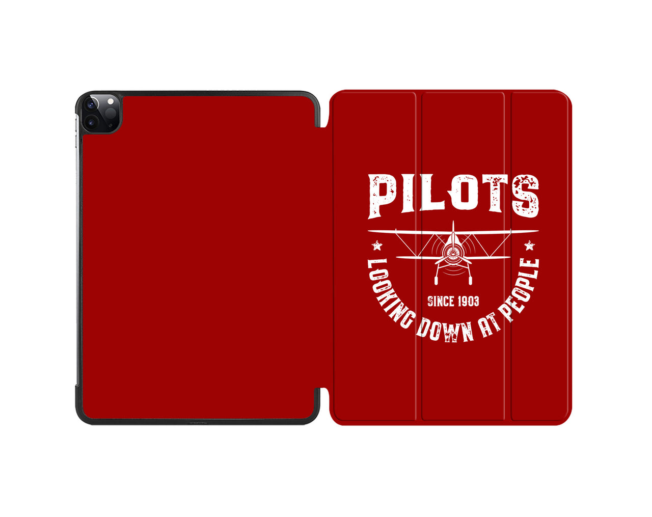 Pilots Looking Down at People Since 1903 Designed iPad Cases
