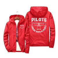 Thumbnail for Pilots Looking Down at People Since 1903 Designed Windbreaker Jackets