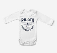 Thumbnail for Pilots Looking Down at People Since 1903 Designed Baby Bodysuits