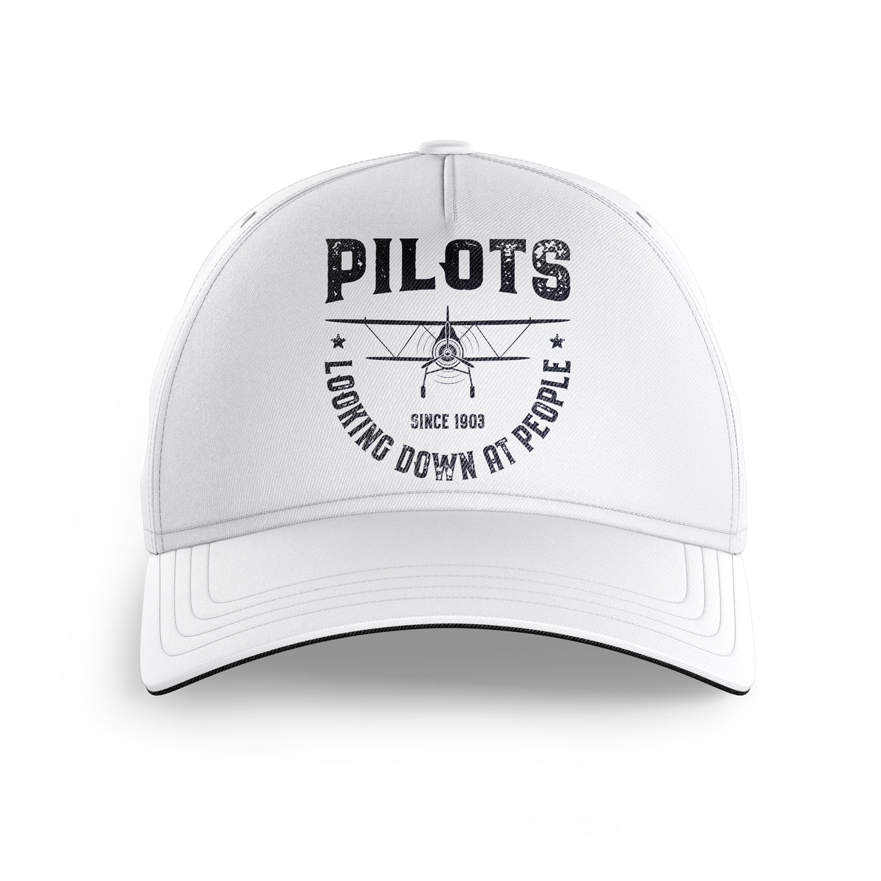 Pilots Looking Down at People Since 1903 Printed Hats