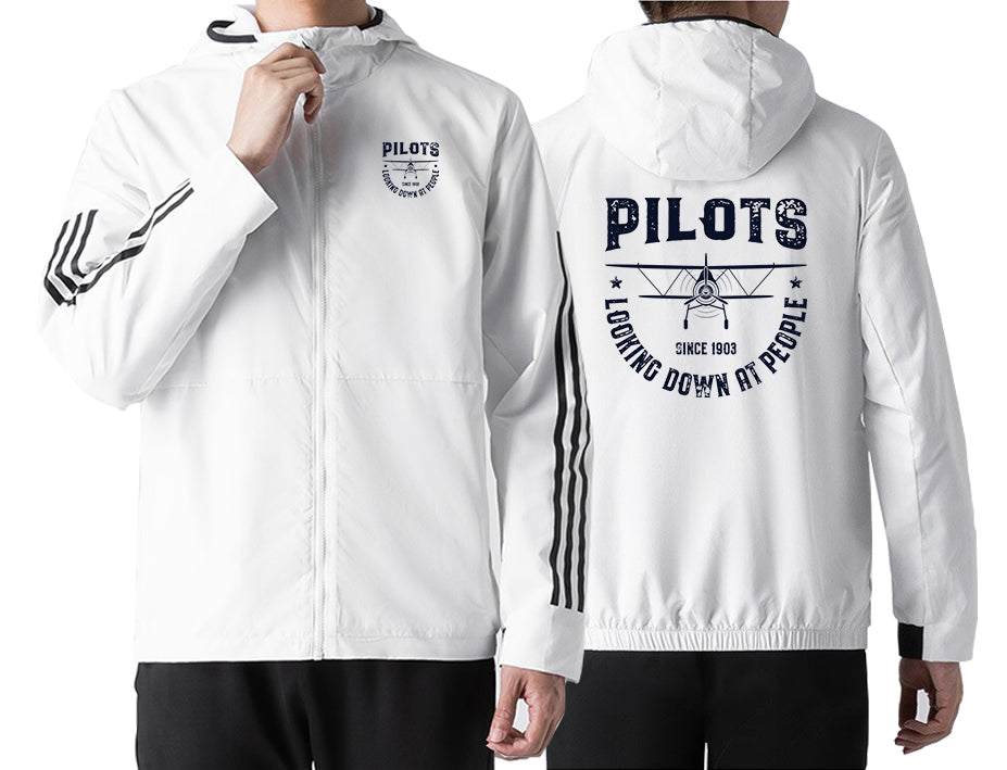 Pilots Looking Down at People Since 1903 Designed Sport Style Jackets
