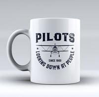 Thumbnail for Pilots Looking Down at People Since 1903 Designed Mugs