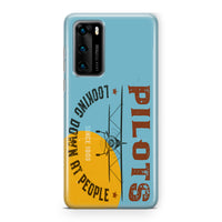 Thumbnail for Pilots Looking Down at People Since 1903 Designed Huawei Cases