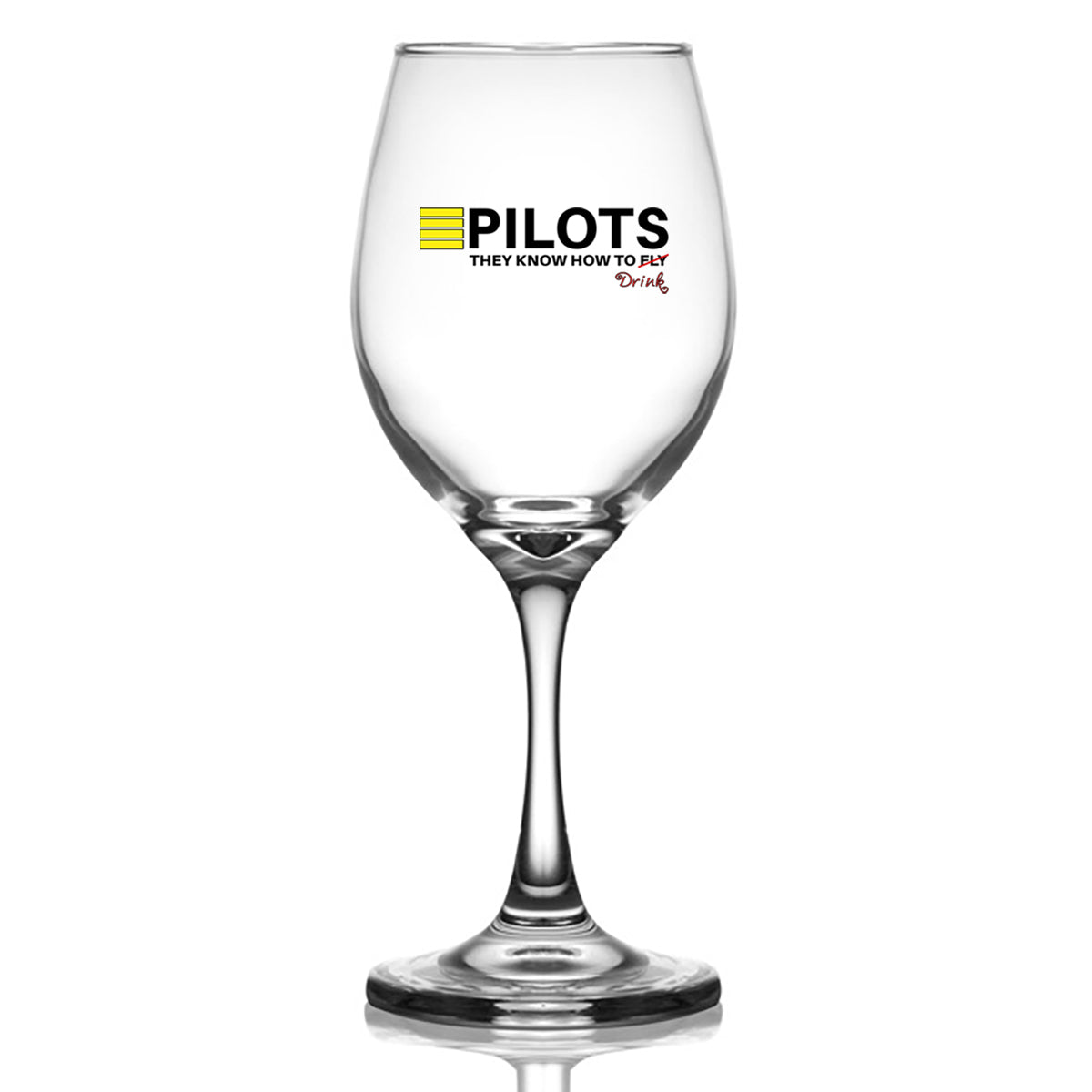Pilots They Know How To Drink Designed Wine Glasses