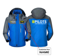 Thumbnail for Pilots They Know How To Fly Designed Thick Winter Jackets