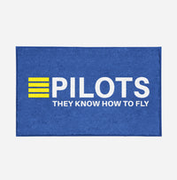 Thumbnail for Pilots They Know How To Fly Designed Door Mats