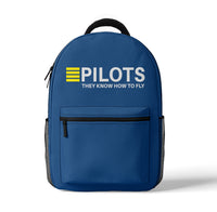 Thumbnail for Pilots They Know How To Fly Designed 3D Backpacks