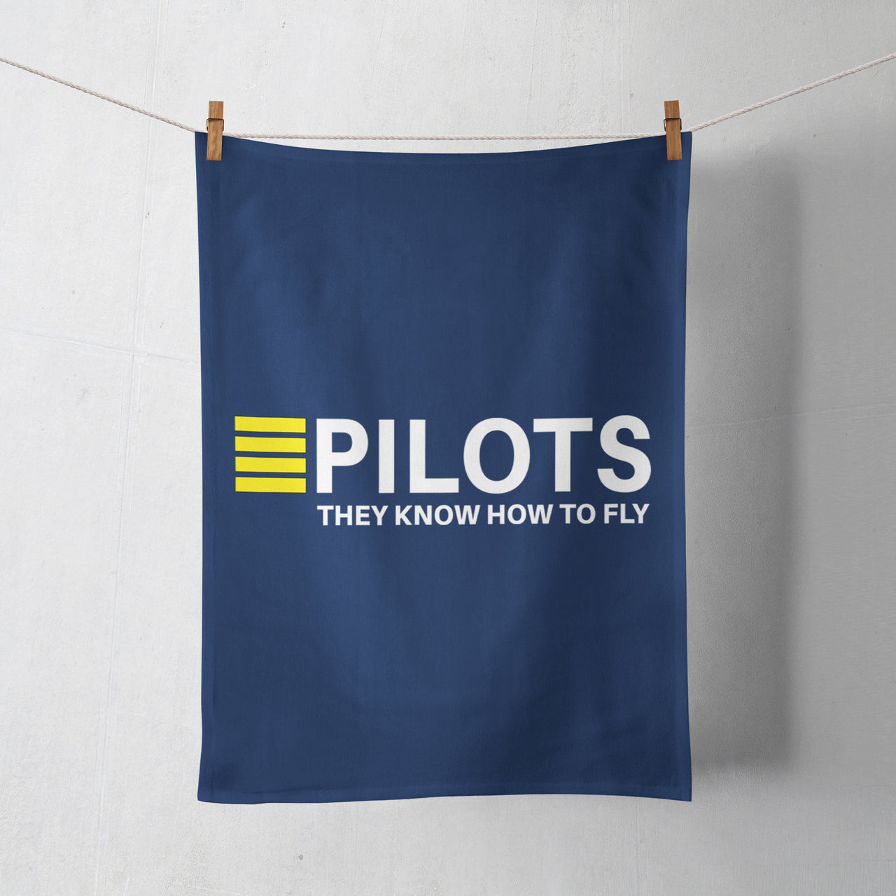 Pilots They Know How To Fly Designed Towels