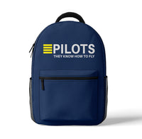 Thumbnail for Pilots They Know How To Fly Designed 3D Backpacks