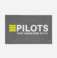 Thumbnail for Pilots They Know How To Fly Designed Door Mats