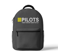 Thumbnail for Pilots They Know How To Fly Designed 3D Backpacks