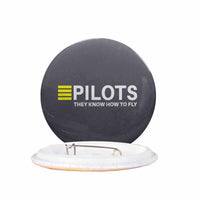 Thumbnail for Pilots They Know How To Fly Designed Pins
