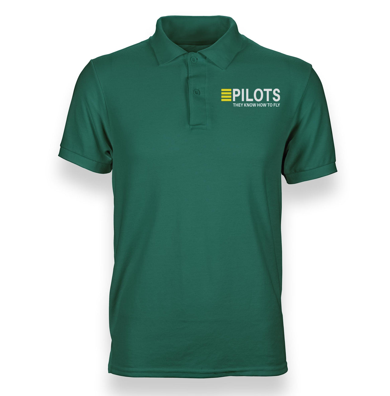 Pilots They Know How To Fly Designed Polo T-Shirts