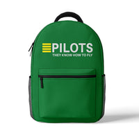 Thumbnail for Pilots They Know How To Fly Designed 3D Backpacks