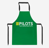 Thumbnail for Pilots They Know How To Fly Designed Kitchen Aprons