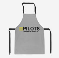 Thumbnail for Pilots They Know How To Fly Designed Kitchen Aprons