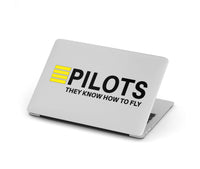 Thumbnail for Pilots They Know How To Fly Designed Macbook Cases