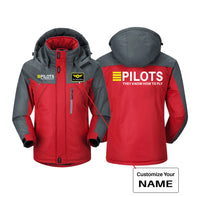 Thumbnail for Pilots They Know How To Fly Designed Thick Winter Jackets