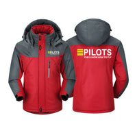 Thumbnail for Pilots They Know How To Fly Designed Thick Winter Jackets