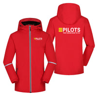 Thumbnail for Pilots They Know How To Fly Designed Rain Coats & Jackets