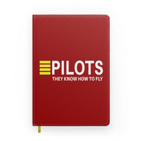 Thumbnail for Pilots They Know How To Fly Designed Notebooks