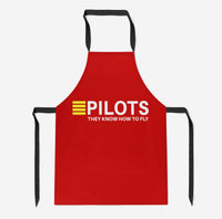 Thumbnail for Pilots They Know How To Fly Designed Kitchen Aprons