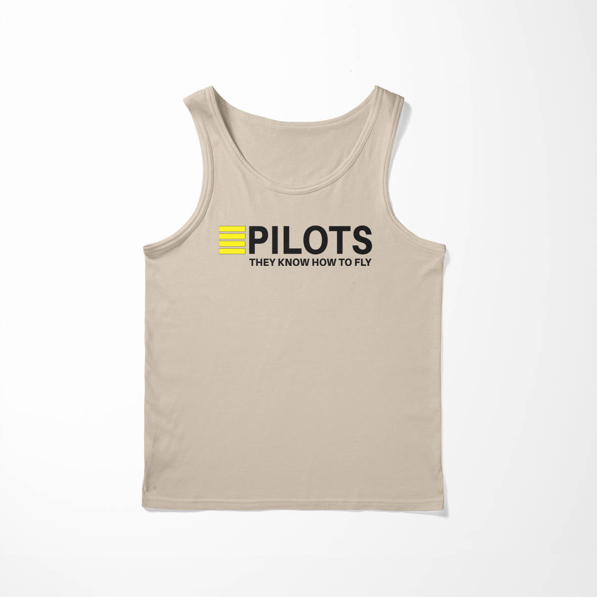Pilots They Know How To Fly Designed Tank Tops