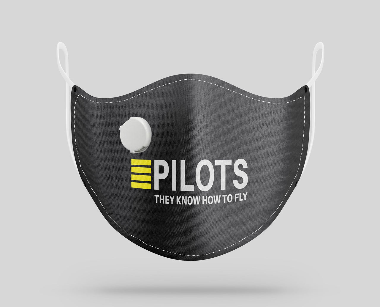 PILOTS They Know How To Fly Designed Face Masks
