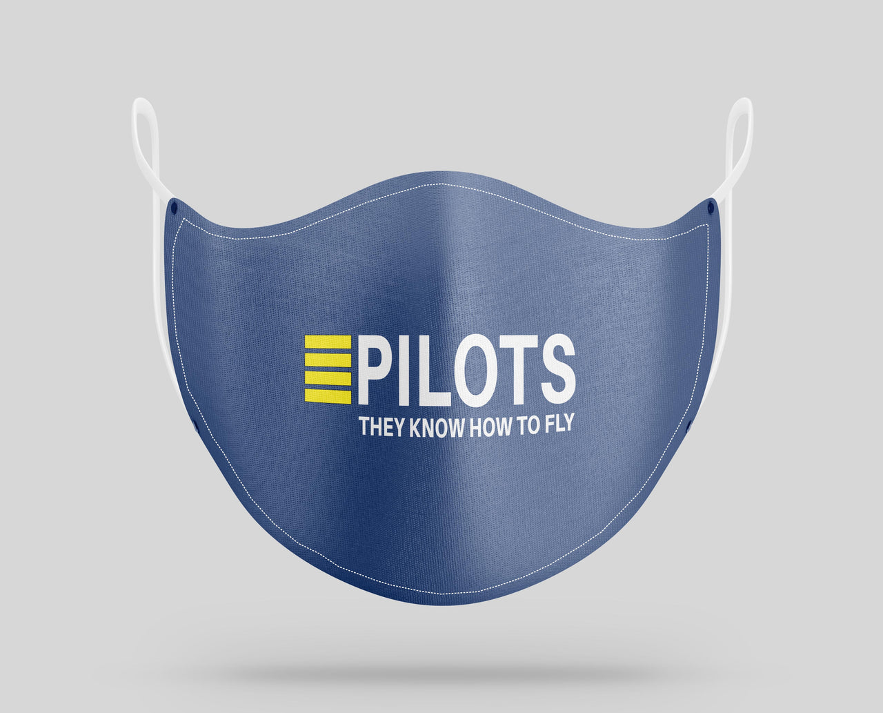 PILOTS They Know How To Fly Designed Face Masks