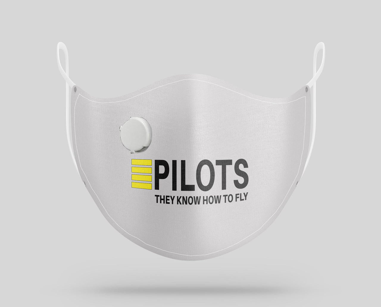 PILOTS They Know How To Fly Designed Face Masks