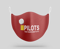 Thumbnail for PILOTS They Know How To Fly Designed Face Masks