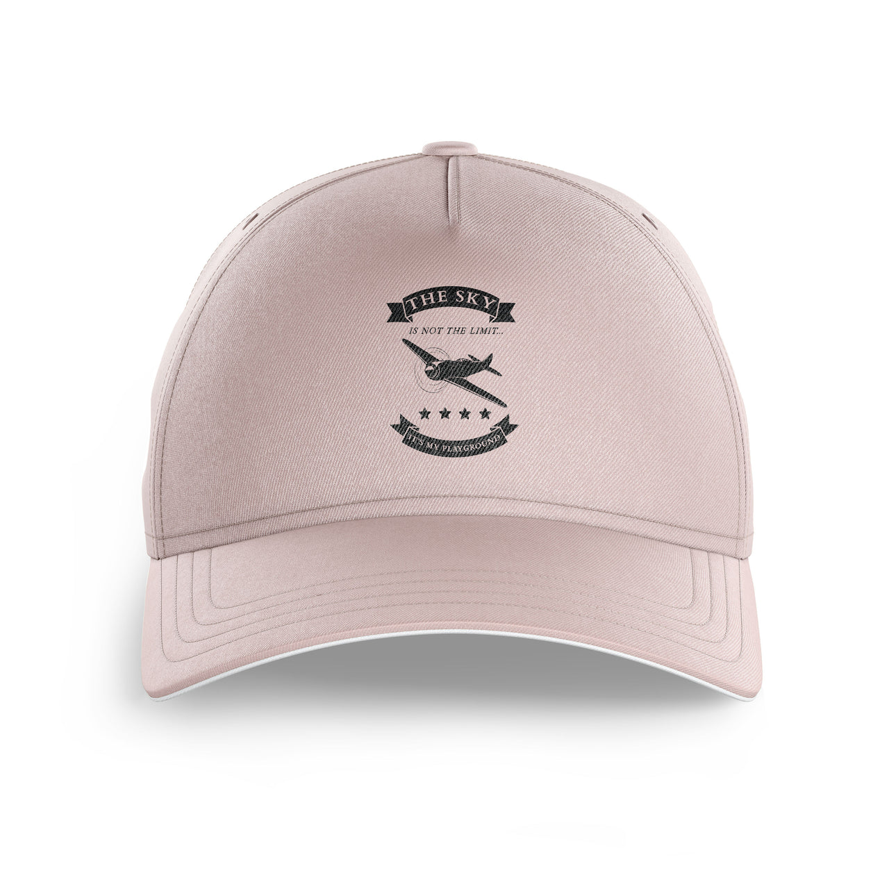 The Sky is not the limit, It's my playground Printed Hats