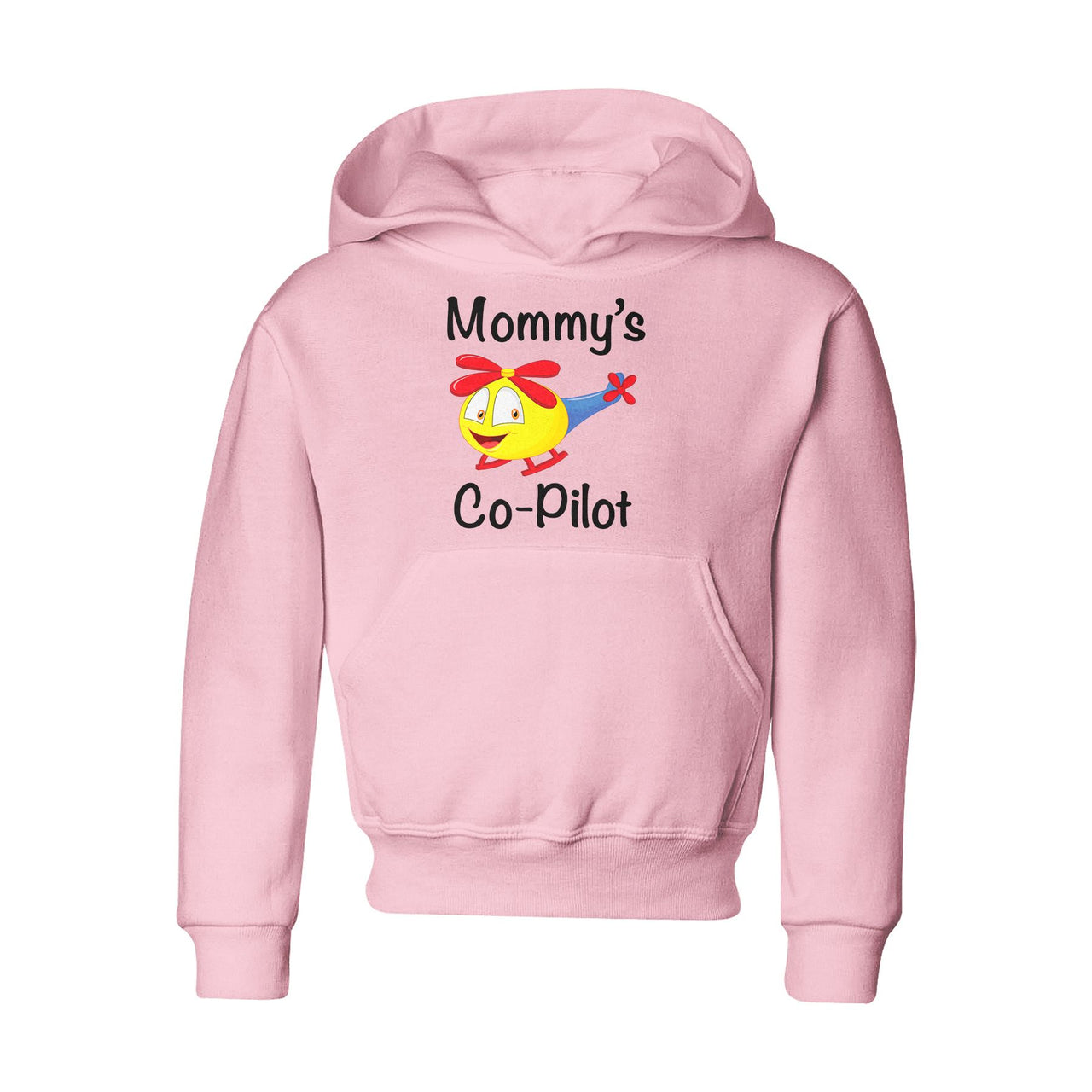 Mommy's Co-Pilot (Helicopter) Designed "CHILDREN" Hoodies