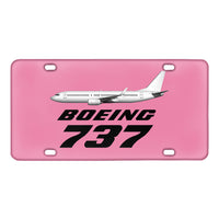 Thumbnail for The Boeing 737 Designed Metal (License) Plates