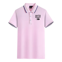 Thumbnail for Auto Pilot ON Designed Stylish Polo T-Shirts