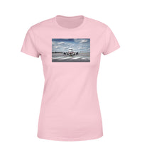 Thumbnail for Amazing Clouds and Boeing 737 NG Designed Women T-Shirts