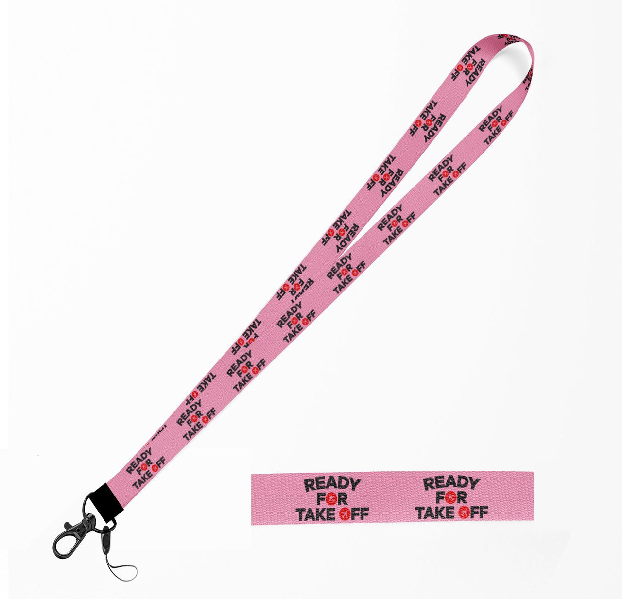 Ready For Takeoff Designed Lanyard & ID Holders